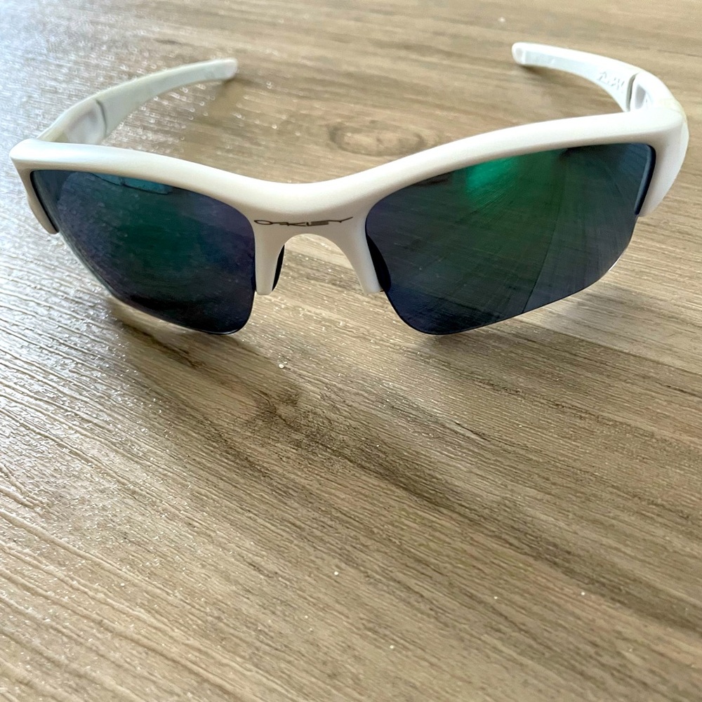 White Oakley Sunglasses